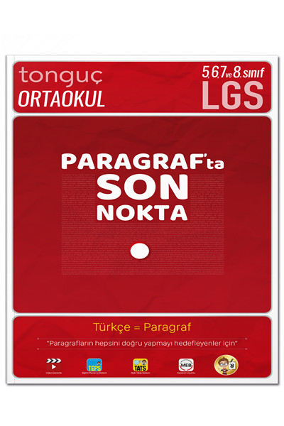 Tonguç Akademi Paragraf'ta Son Nokta Türkçe Paragraf Kitabı