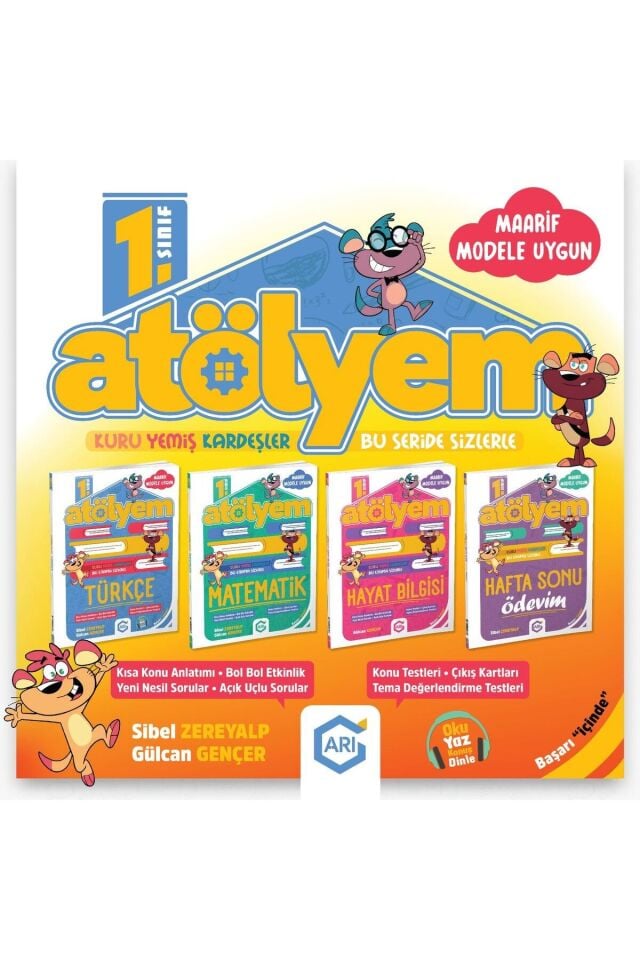 Arı Yayıncılık 1. Sınıf Atölyem Seti
