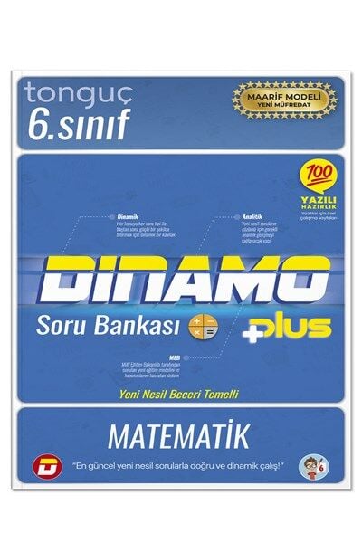 Tonguç Akademi 6. Sınıf Dinamo Plus Matematik Soru Bankası