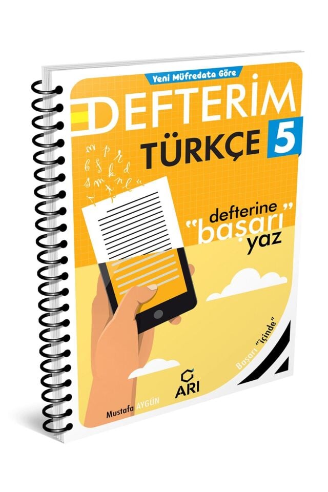 Arı Yayıncılık 5. Sınıf Defterim Türkçe