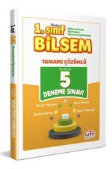Editör 1. Sınıf Bilsem Hazırlık Kitapları Seti 4 Lü Seti Yeni 2020