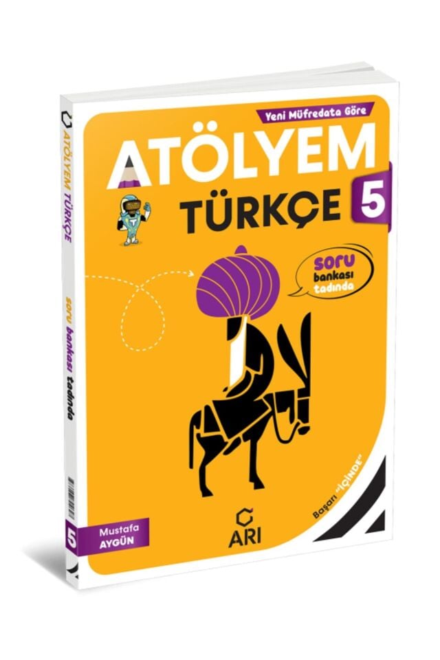 Arı Yayıncılık 5. Sınıf Türkçe Atölyem Soru Bankası
