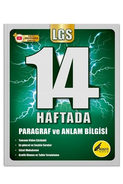 14 Haftada LGS Paragraf ve Anlam Bilgisi