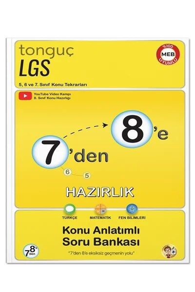 7'den 8'e Hazırlık Kitabı