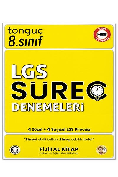 Tonguç Akademi 8. Sınıf LGS Süreç Denemeleri