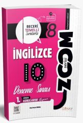 Günay 8. Sınıf İngilizce 1. Dönem 10'lu Denemeler