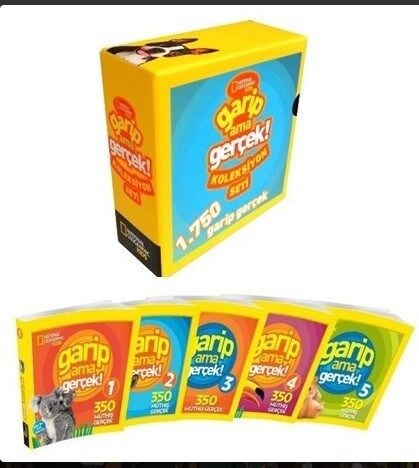 National Geographic Kids - Garip Ama Gerçek Seti (5 Kitap) / Kolektif / Beta Kids / 9780000525581