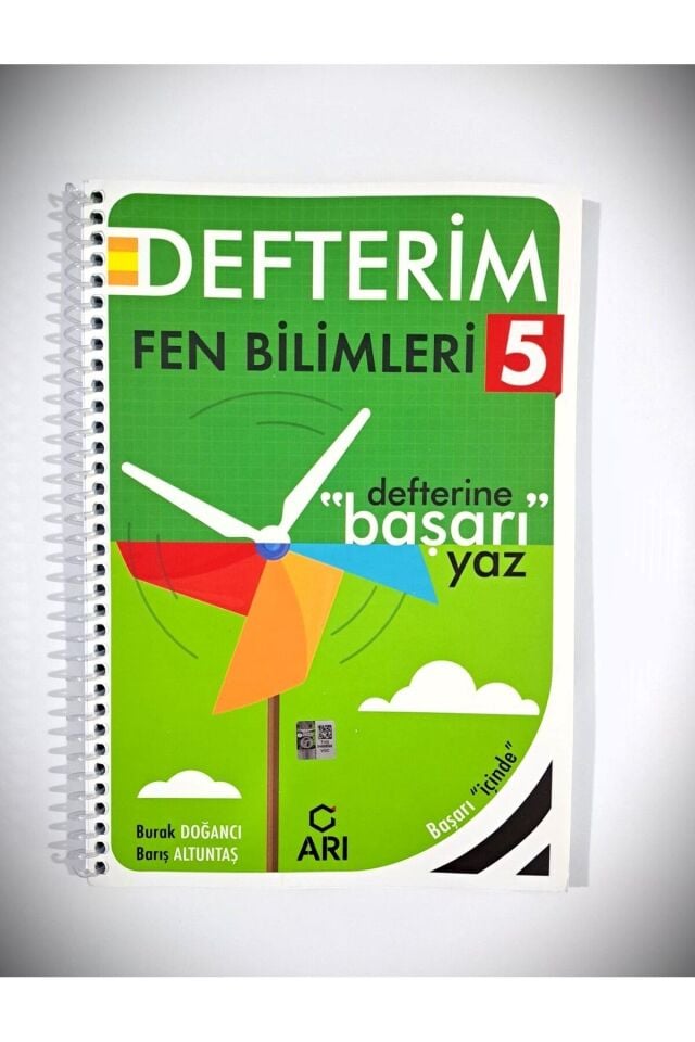 Arı Yayınları 5.Sınıf Fen Bilimleri Defterim (Yeni Müfredat)
