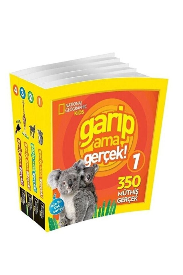National Geographic Kids - Garip Ama Gerçek Seti (4 Kitap Takım) Kolektif Beta Kids