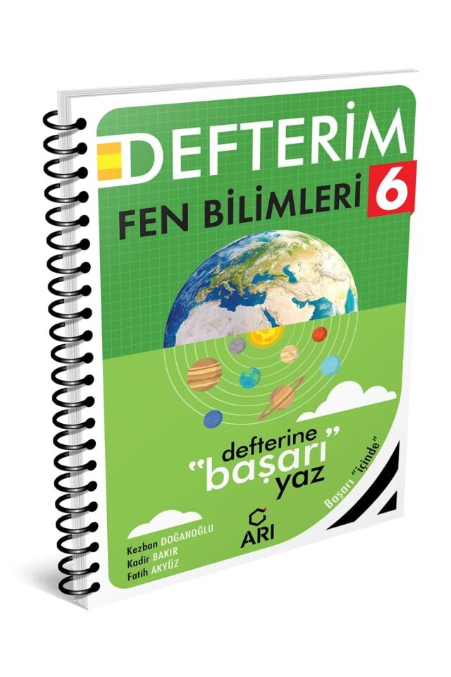 Arı Yayıncılık 6. Sınıf Fen Bilimleri Defterim