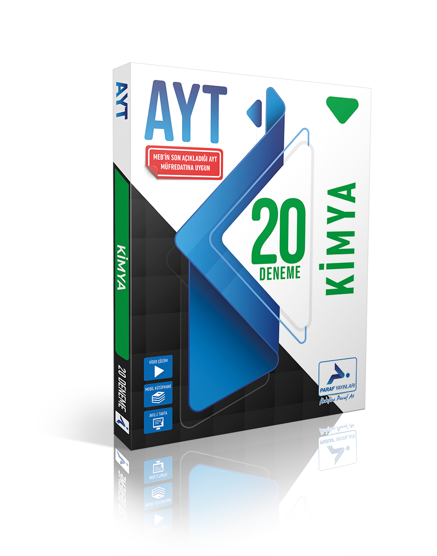 PARAF AYT KİMYA 20 Lİ DENEME- MEB YENİ MÜFREDAT