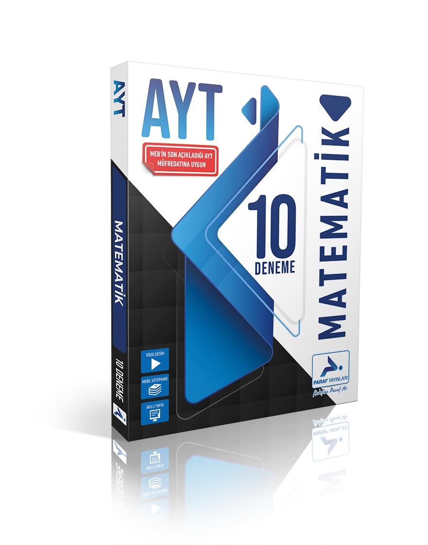 PARAF AYT MATEMATİK 10 LU DENEME-MEB YENİ MÜFREDAT