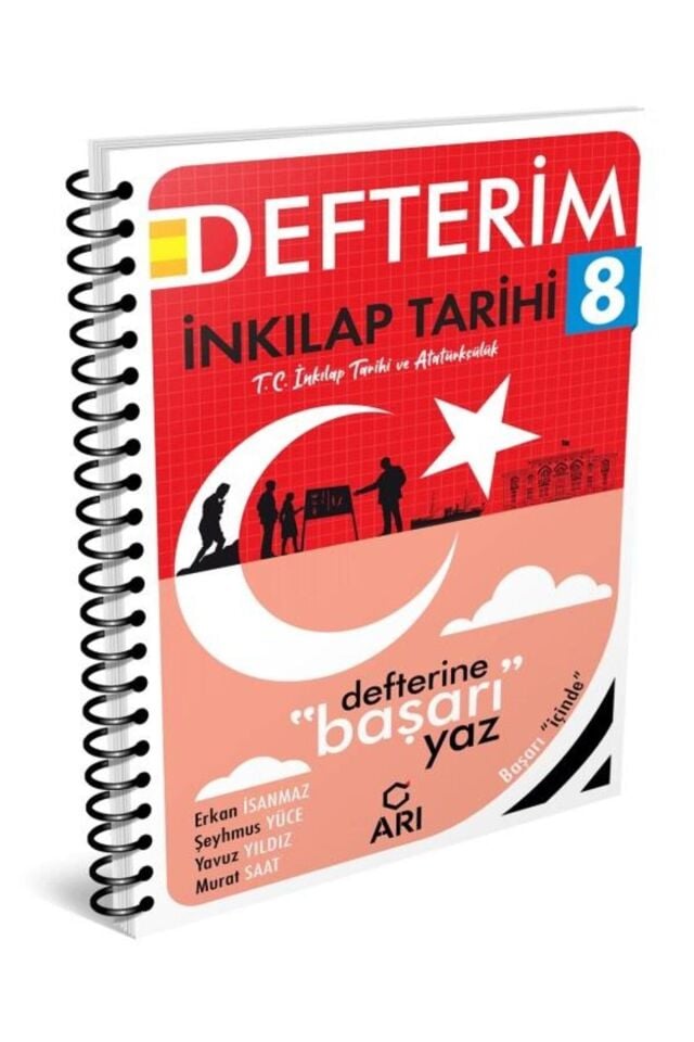 Arı Yayınları 8. Sınıf İnkılap Tarihi Sosyalimo Defterim