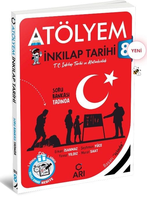 Arı Yayıncılık 8. Sınıf İnkılap Tarihi Atölyem Soru Bankası