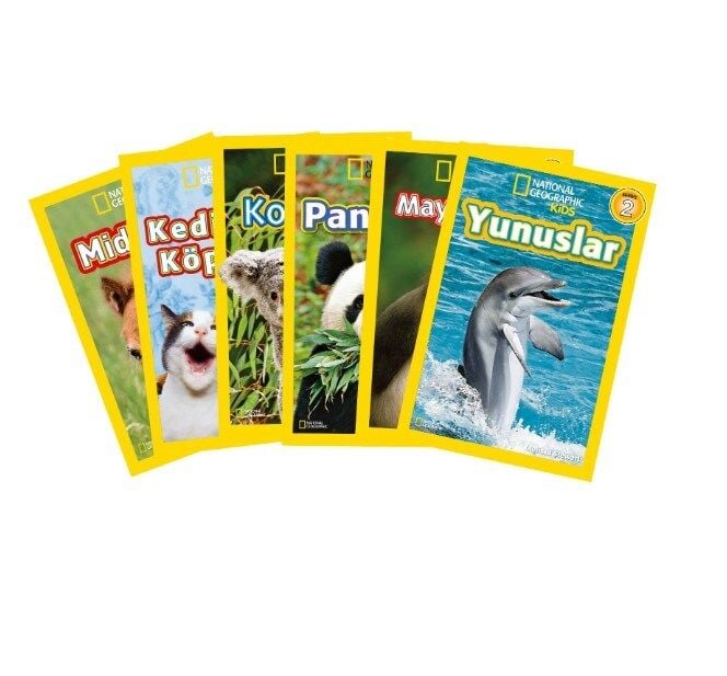 Sevimli Hayvanlar Seti 6 Kitap (ng Kids)