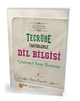 Pelikan Yayınları Tecrübe Dil Bilgisi Soru Bankası