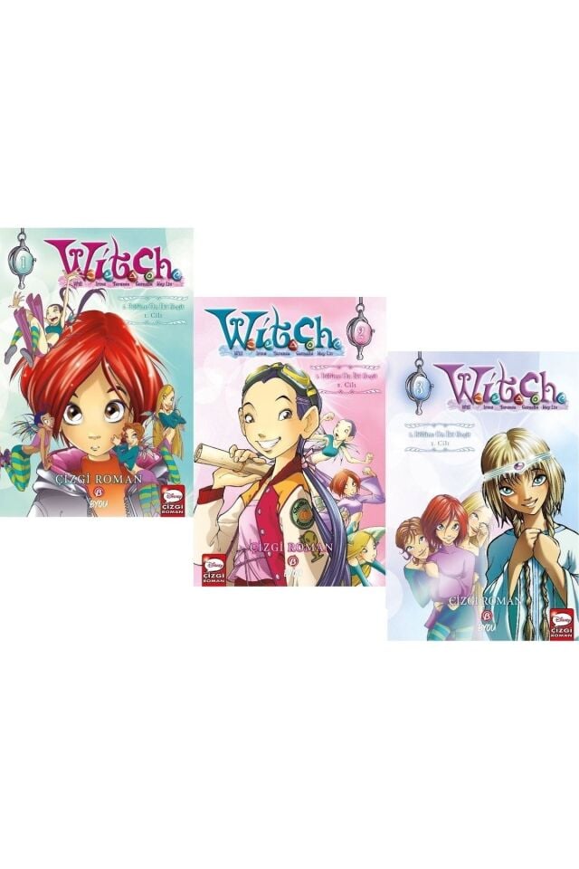 Disney Manga W.i.t.c.h 1.bölüm : On Iki Geçit / 3 Kitap Set