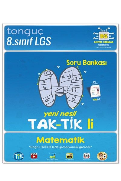 Tonguç Akademi 8. Sınıf LGS Yeni Nesil Taktikli Matematik Soru Bankası