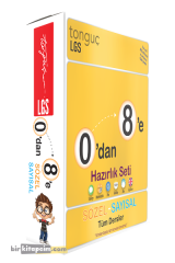 Tonguç Akademi Yayınları 0’dan 8’e Konu Anlatımlı Soru Bankası Kutu Set