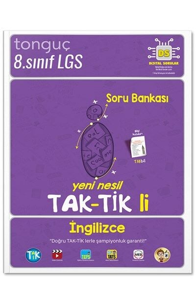 8. Sınıf İngilizce Taktikli Soru Bankası