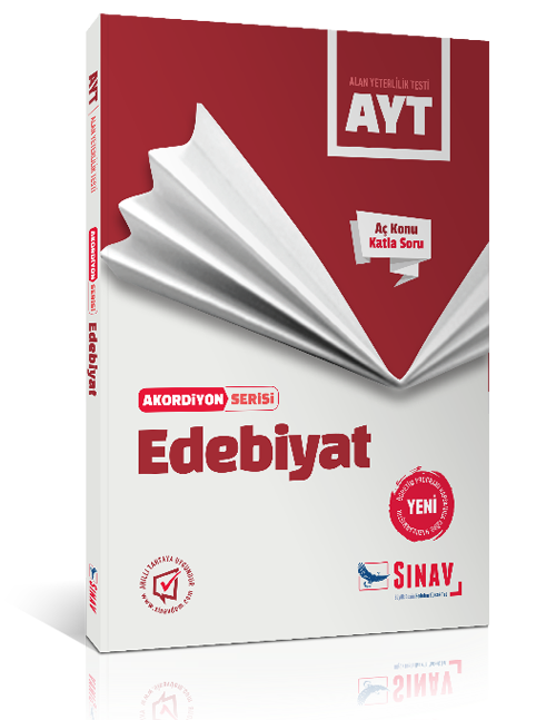 Sınav Yayınları AYT Edebiyat Akordiyon Kitap