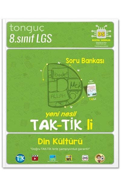 8. Sınıf Din Kültürü ve Ahlak Bilgisi Taktikli Soru Bankası