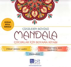 Çizgilerin Büyüsü Çocuklar İçin Mandala Boyama Kitabı