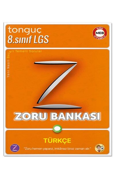 Tonguç Akademi 8. Sınıf LGS Türkçe Zoru Bankası