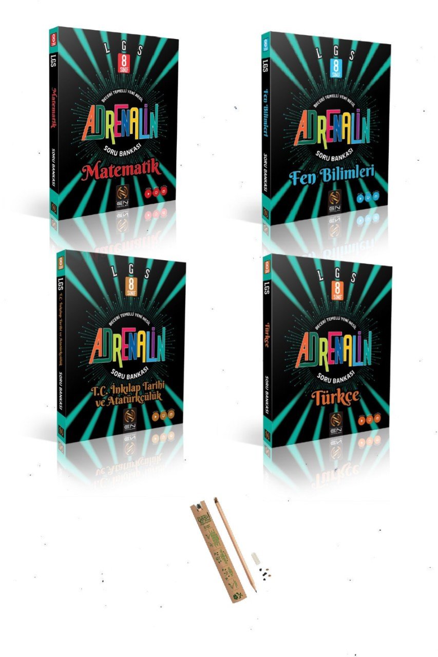 En Yayınları 8. Sınıf Adrenalin Kitap Seti