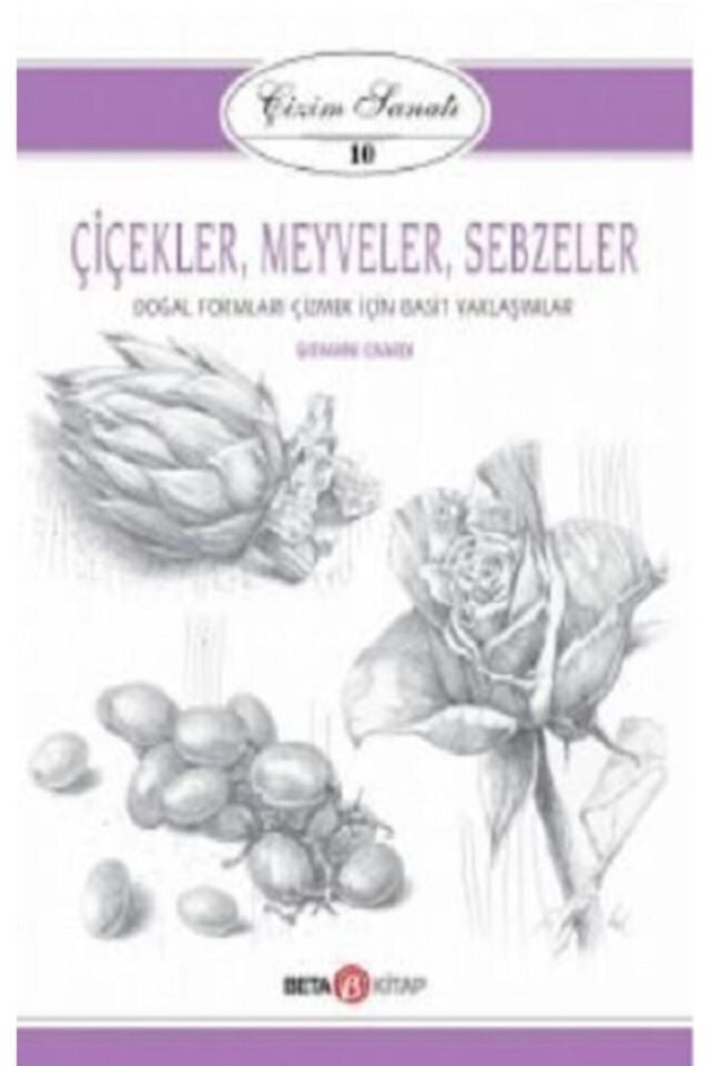Çizim Sanatı 10 - Çiçekler, Meyveler, Sebzeler