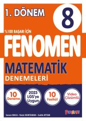 Fenomen 8.Sınıf 1.Dönem Matematik Denemeleri