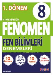 Fenomen 8.Sınıf 1.Dönem Fen Bilimleri Denemeleri