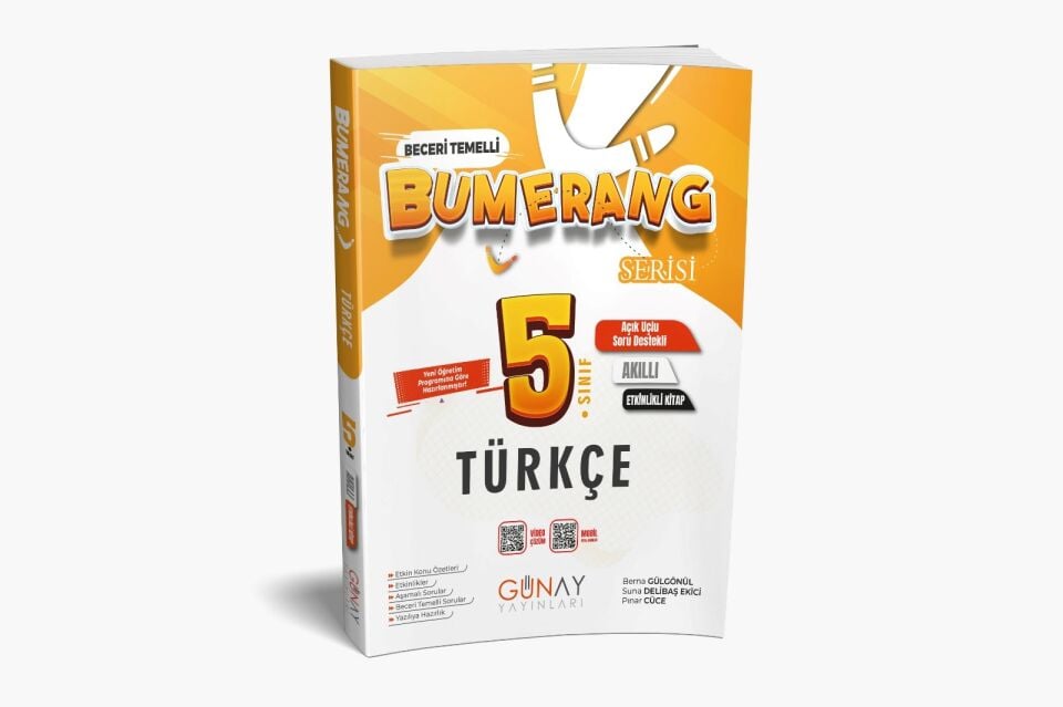Günay Yayınları 5. Sınıf Bumerang Türkçe Etkinlikli Kitap