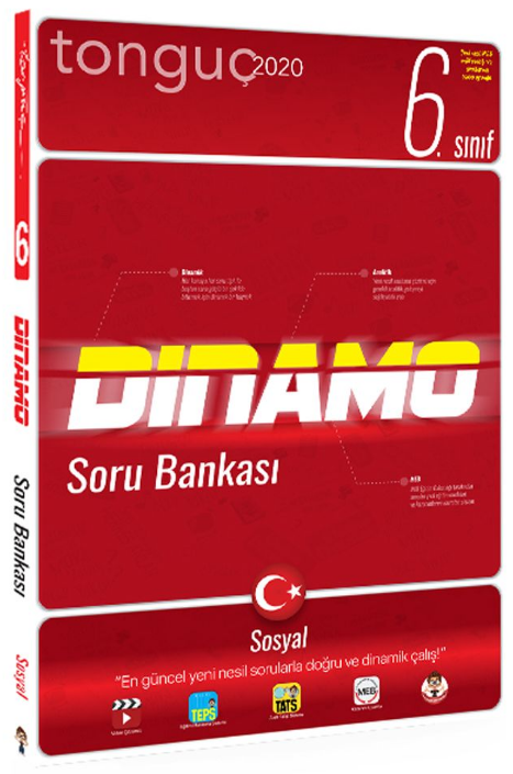 Tonguç Akademi Yayınları 6.Sınıf Sosyal Bilgiler Dınamo Soru Bankası