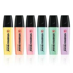 Stabilo Boss Original Pastel 6 Renk Fosforlu Kalem Seti