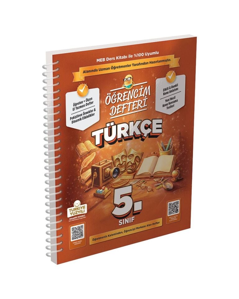 Öğrencim Defteri Türkçe 5. Sınıf