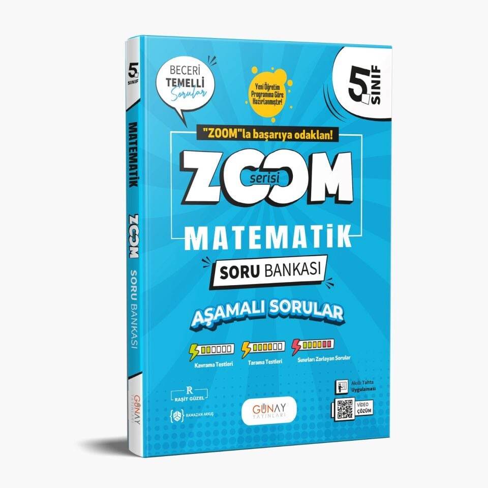 Günay Yayınları 5. Sınıf Zoom Matematik Soru Bankası