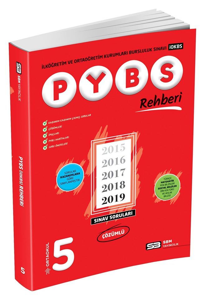 SBM Yayınları 5. Sınıf PYBS Bursluluk Sınavı
