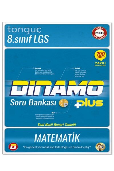 Tonguç Akademi 8. Sınıf LGS Dinamo Plus Soru Bankası Matematik