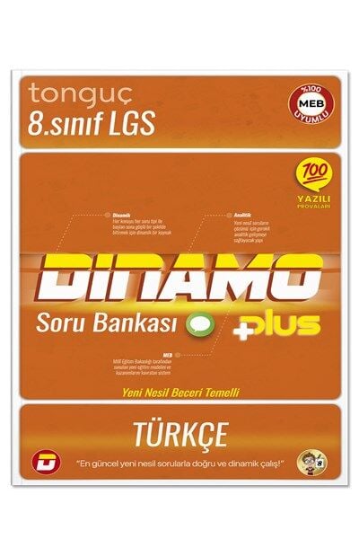 Tonguç Akademi 8. Sınıf LGS Dinamo Plus Soru Bankası Türkçe