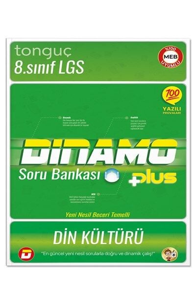 Tonguç Akademi 8. Sınıf LGS Dinamo Plus Soru Bankası Din Kültürü