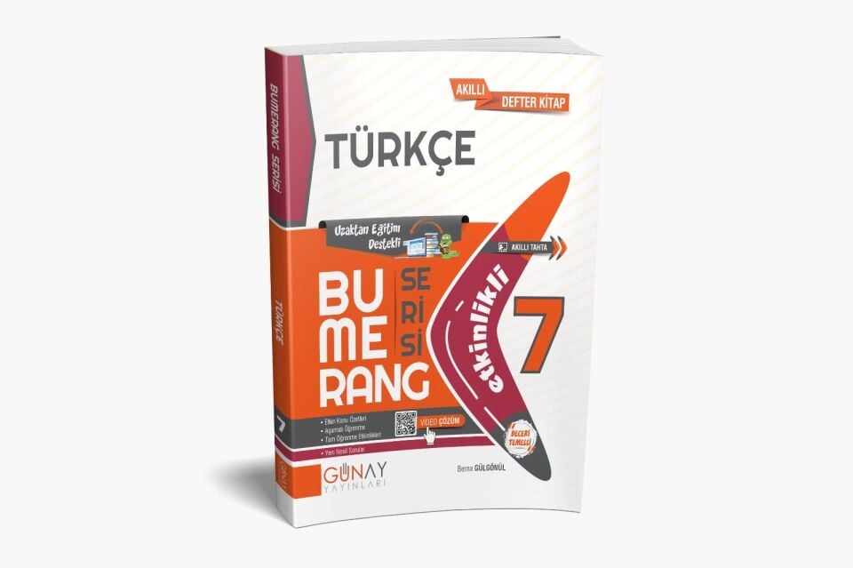 Günay 7. Sınıf Fen Bilimleri Bumerang Etkinlikli Kitap