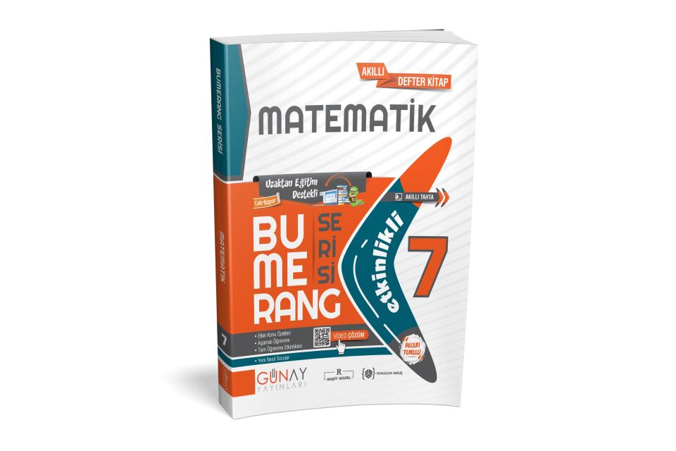 Günay Yayınları 7. Sınıf Matematik Bumerang Etkinlikli Kitap