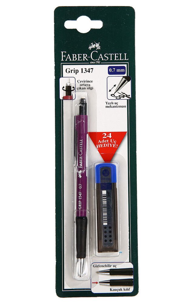 Faber Castell Grıp Versatil Kalem 0.7+0.7 Mın 1347 Set