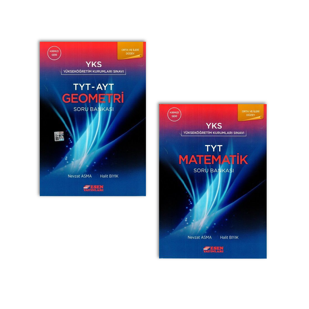 Esen Yayınları TYT Matematik Orta ve İleri Düzey Soru Bankası Kazandıran Set