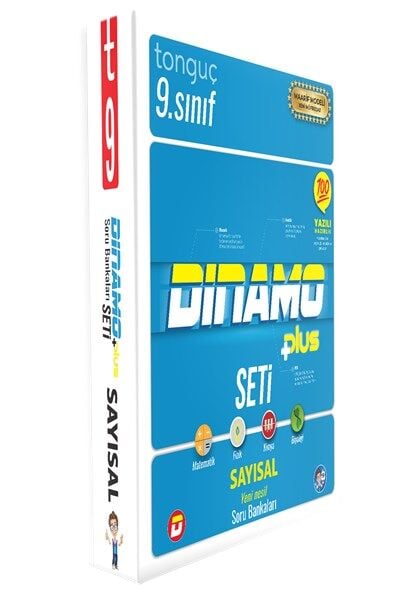 Tonguç 9. Sınıf Dinamo Plus Sayısal Soru Bankaları Seti