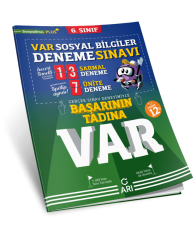 Arı Yayınları 6.Sınıf VAR Sosyal Bilgiler Deneme Sınavı