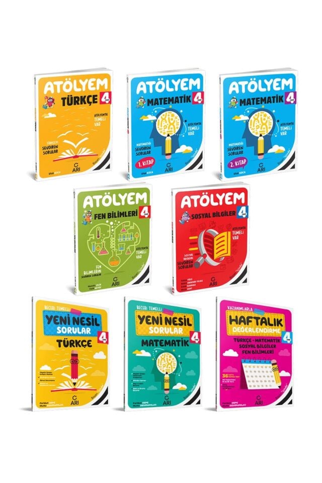 Arı Yayıncılık 4. Sınıf Atölyem Eğitim Seti