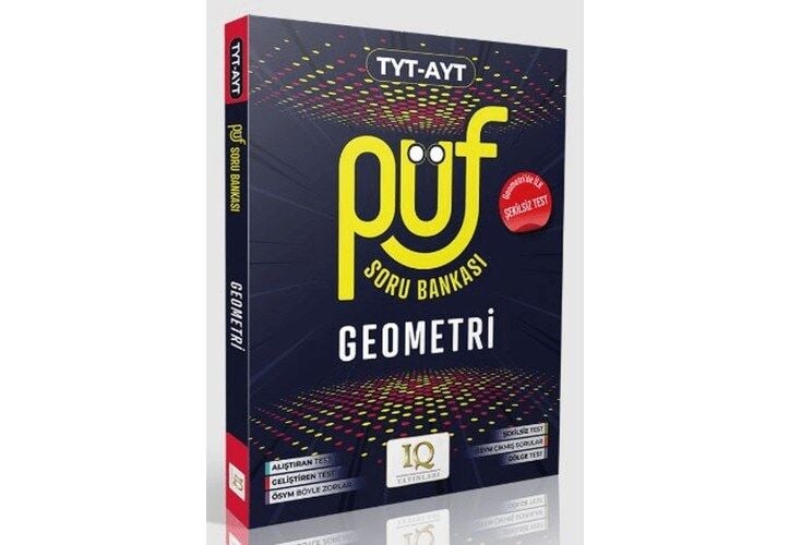 IQ Yayınları TYT-AYT Püf Soru Bankası Geometri